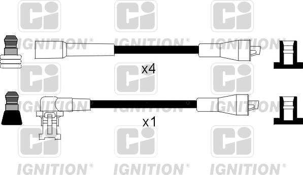 Quinton Hazell XC800 - Комплект проводів запалювання autozip.com.ua