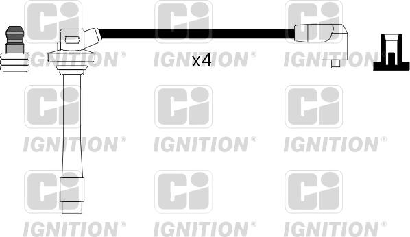 Quinton Hazell XC888 - Комплект проводів запалювання autozip.com.ua