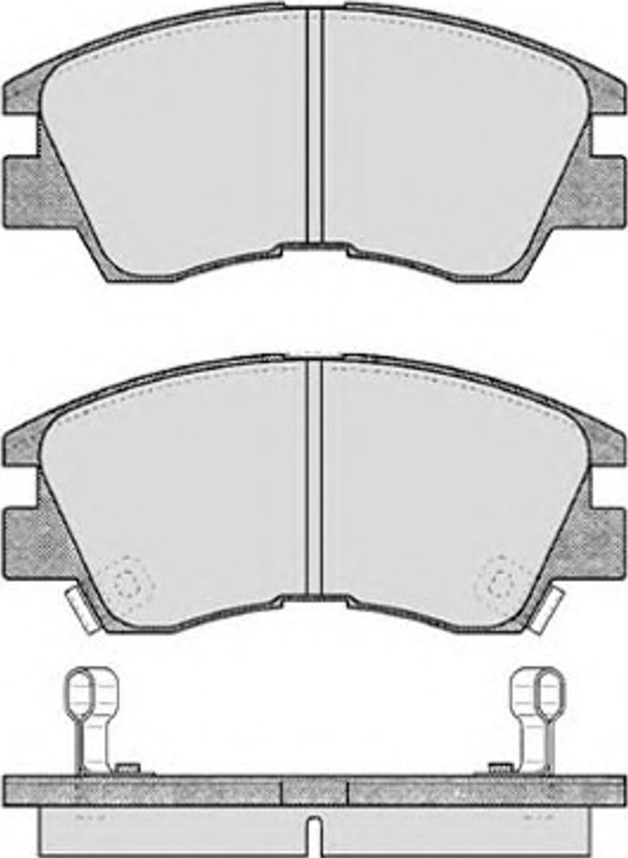 Raicam 4950 - Гальмівні колодки, дискові гальма autozip.com.ua