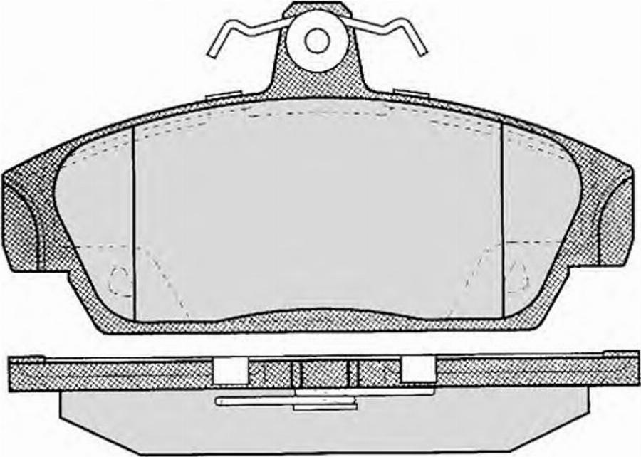 Raicam 5490 - Гальмівні колодки, дискові гальма autozip.com.ua