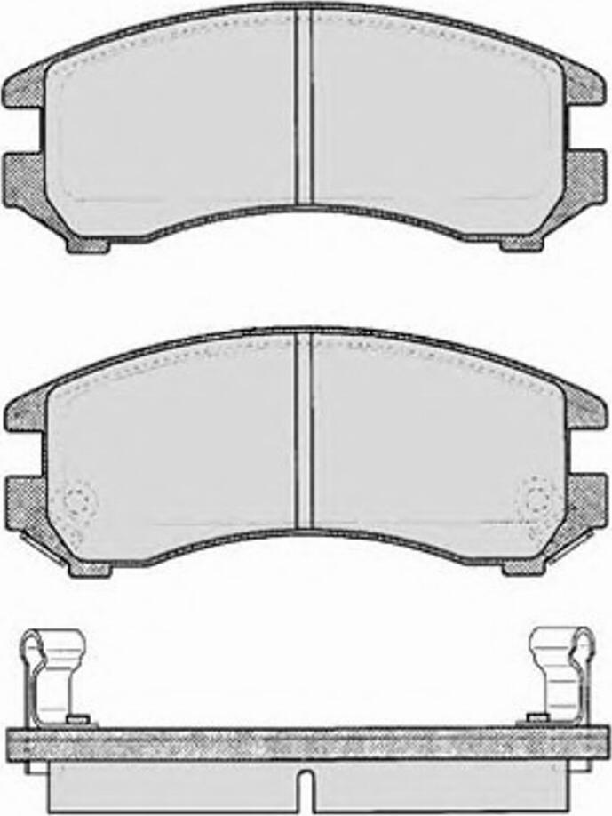 Raicam 5220 - Гальмівні колодки, дискові гальма autozip.com.ua