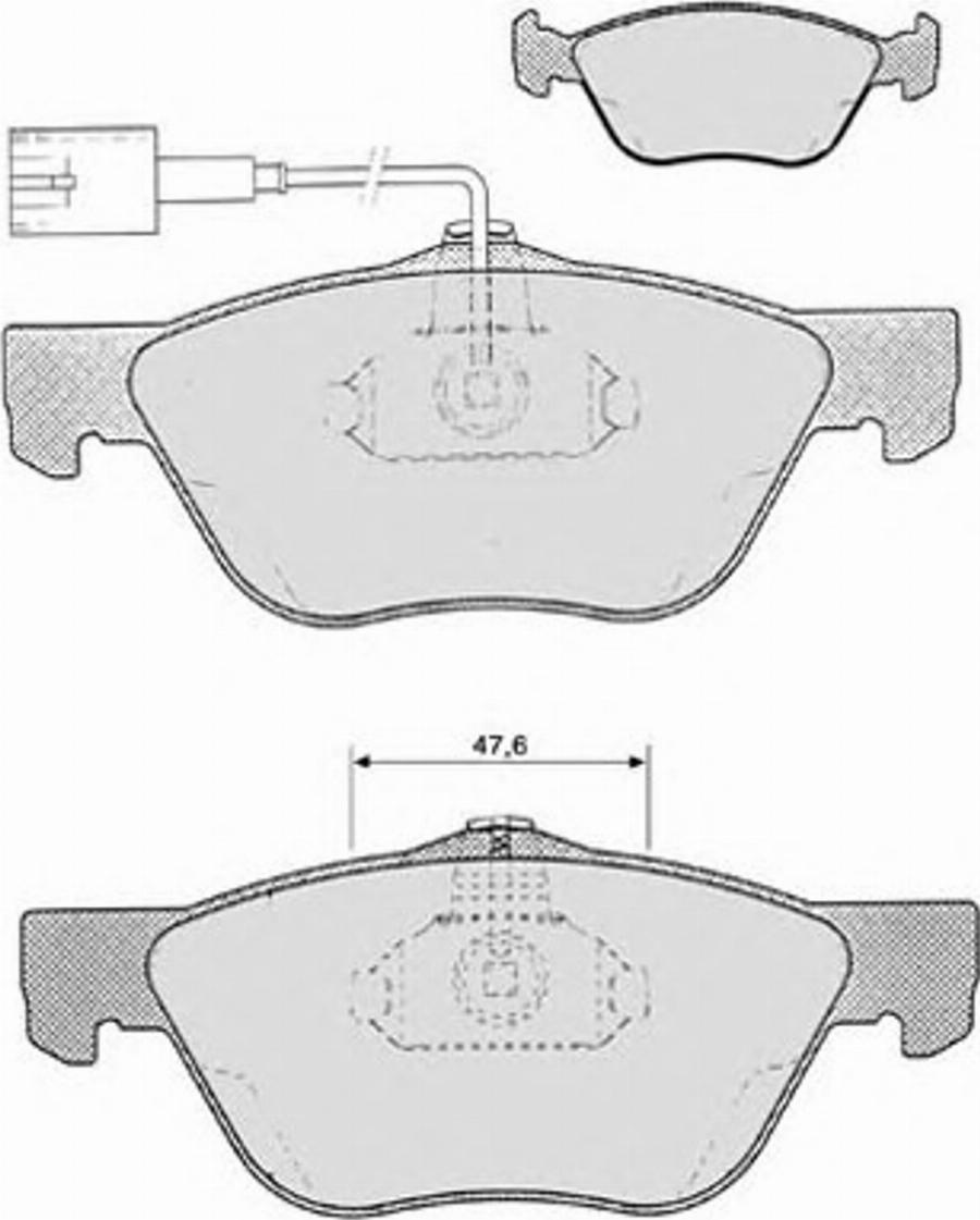 Raicam 615.2 - Гальмівні колодки, дискові гальма autozip.com.ua