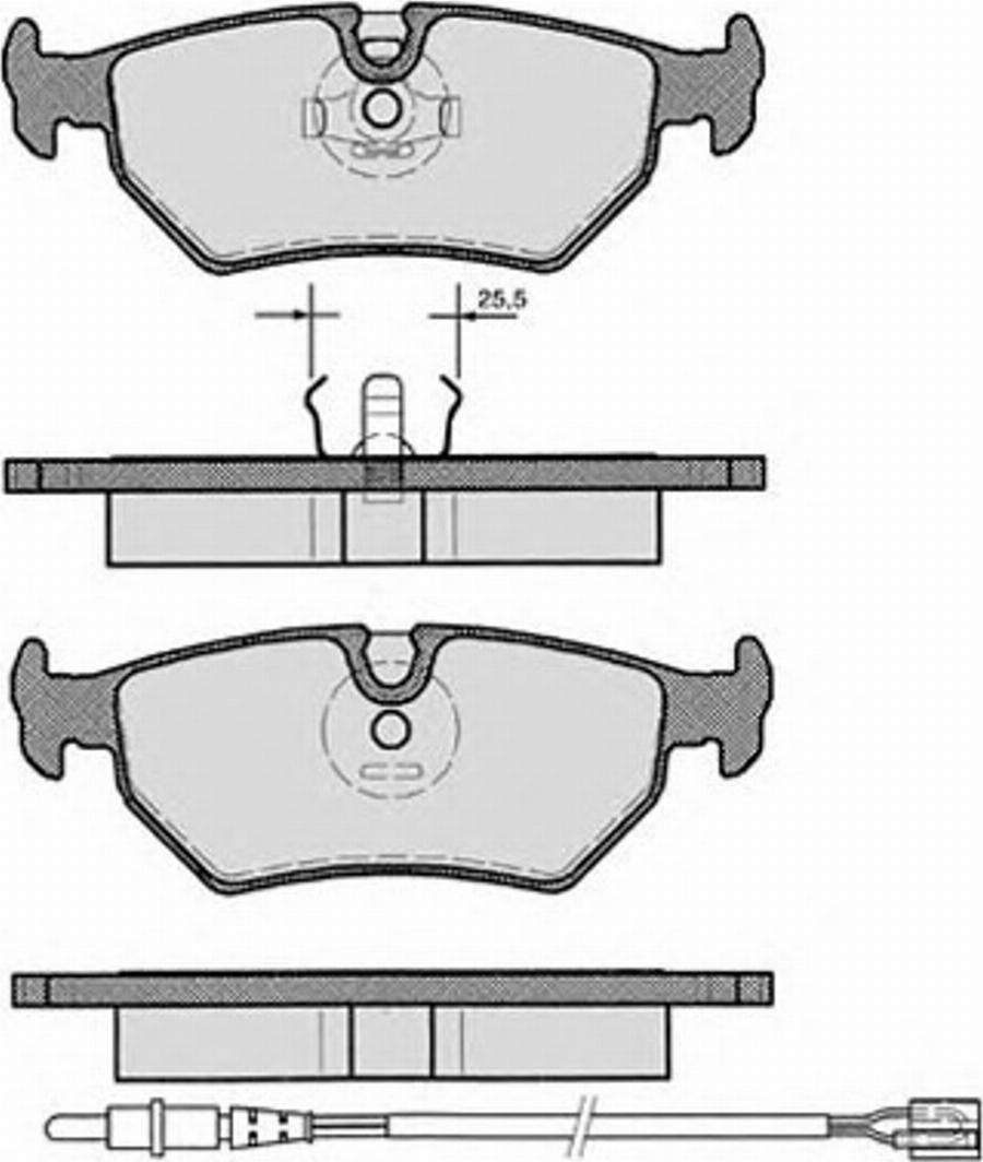 Raicam 6161 - Гальмівні колодки, дискові гальма autozip.com.ua