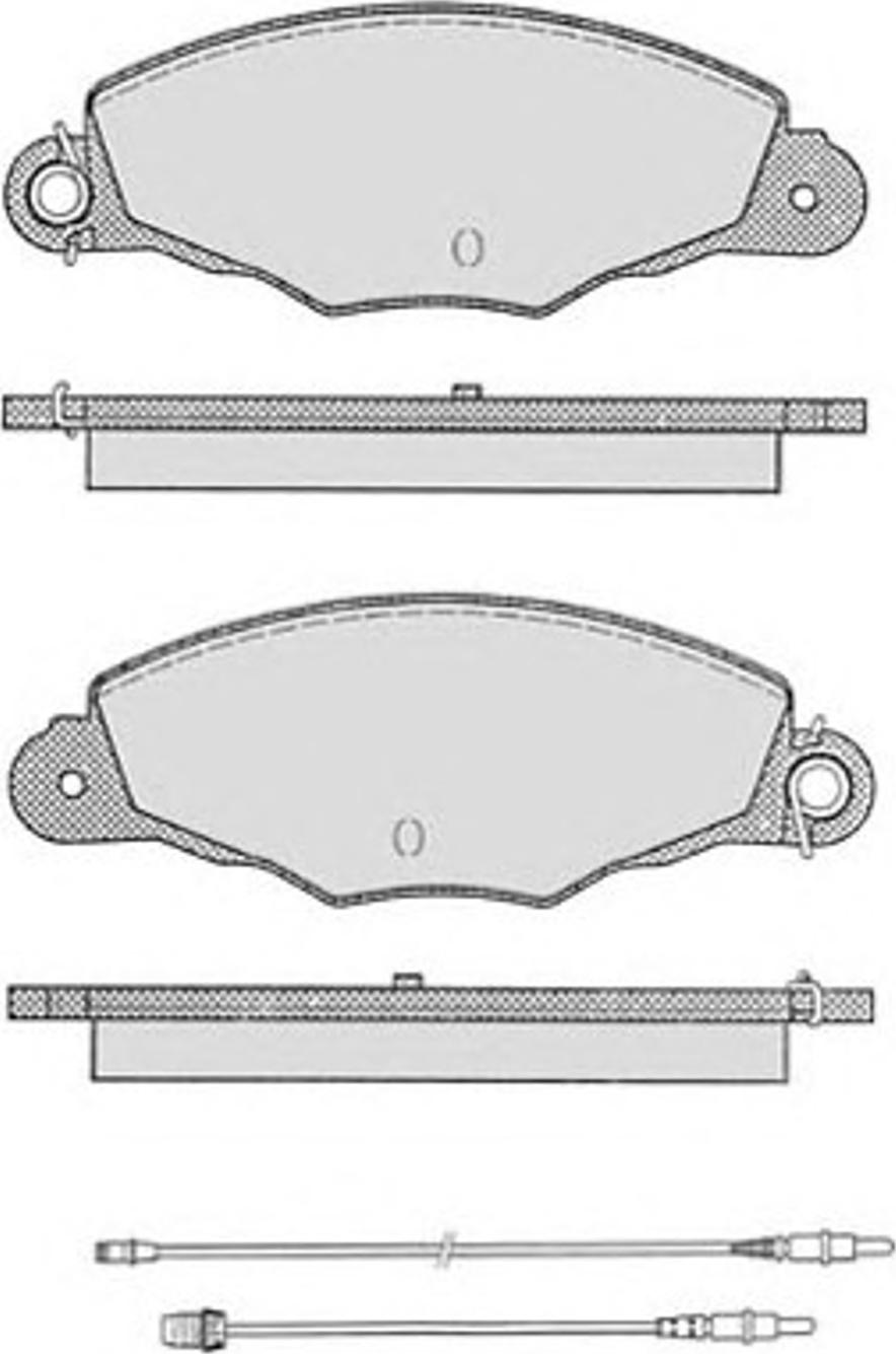 Raicam 6850 - Гальмівні колодки, дискові гальма autozip.com.ua