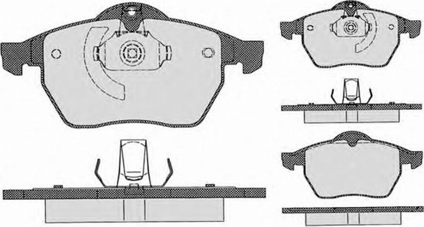 Raicam 6730 - Гальмівні колодки, дискові гальма autozip.com.ua