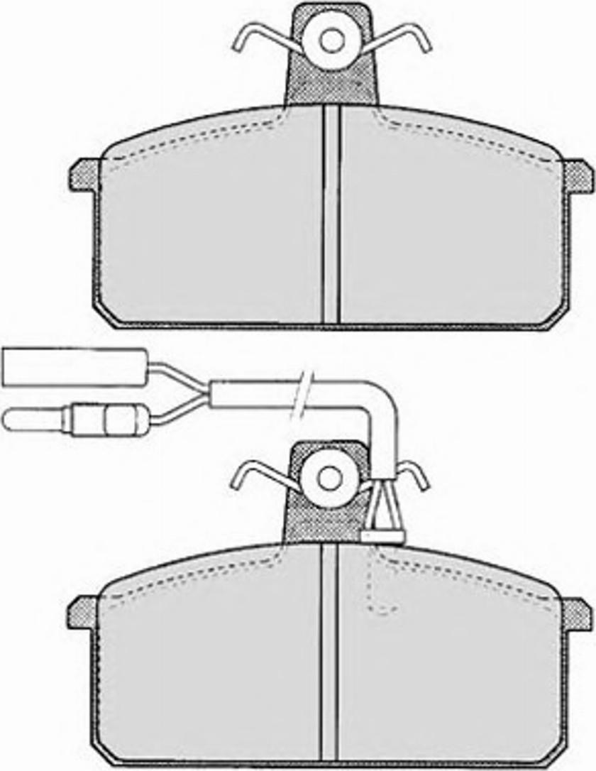 Raicam 191.1 - Гальмівні колодки, дискові гальма autozip.com.ua