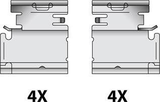 Raicam 12079414 - Комплектуючі, колодки дискового гальма autozip.com.ua