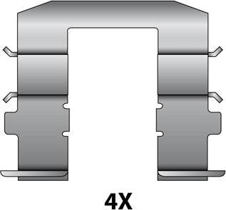 Raicam 12079583 - Комплектуючі, колодки дискового гальма autozip.com.ua