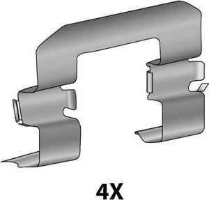 Raicam 12079672 - Комплектуючі, колодки дискового гальма autozip.com.ua