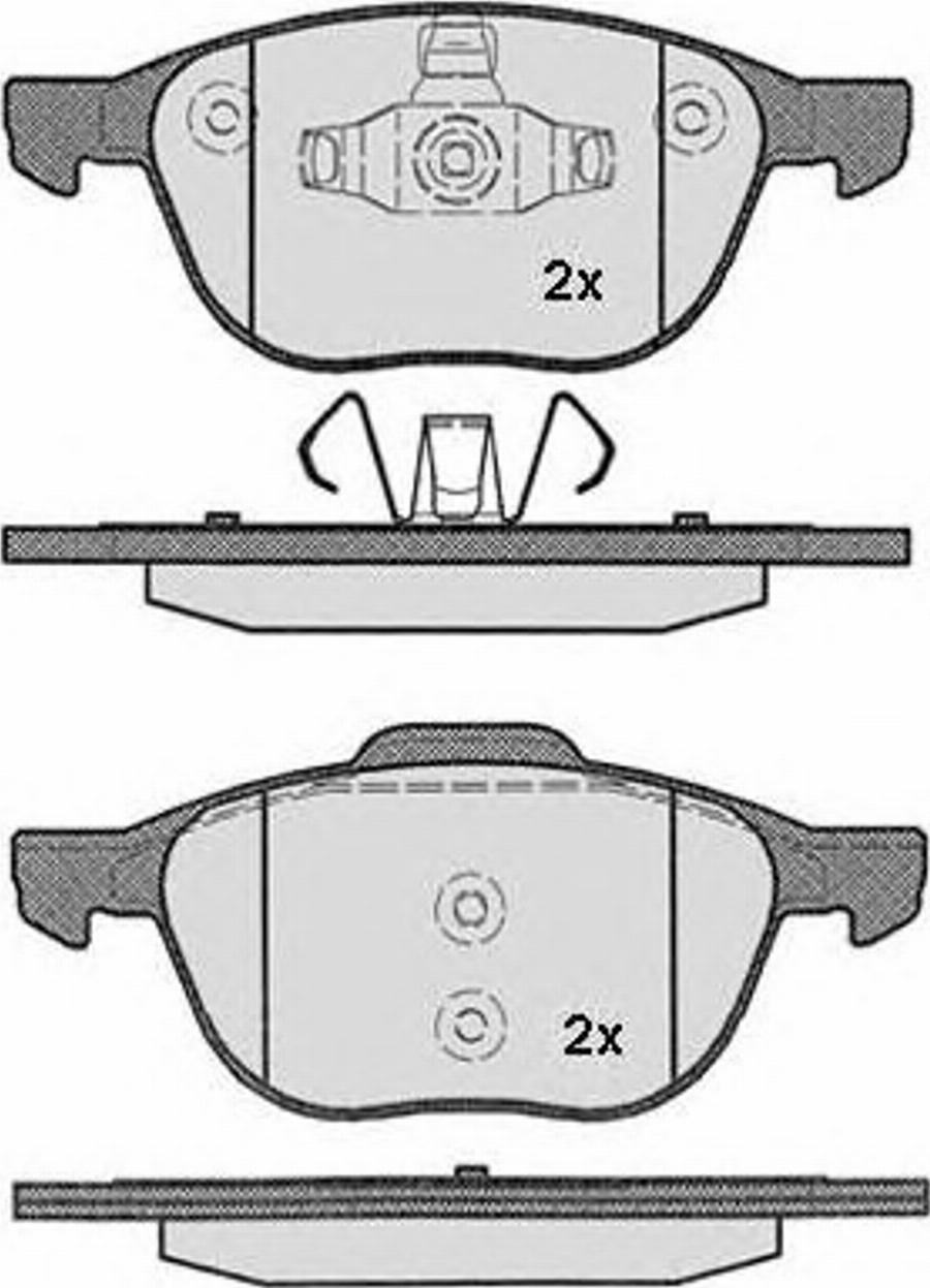 Raicam 820.0 - Гальмівні колодки, дискові гальма autozip.com.ua