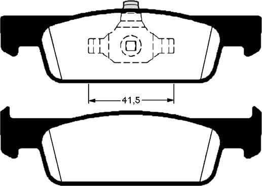 Raicam RA.0994.0 - Гальмівні колодки, дискові гальма autozip.com.ua