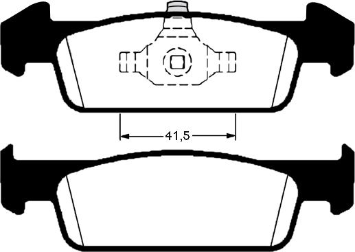 Raicam RA.0994.1 - Гальмівні колодки, дискові гальма autozip.com.ua