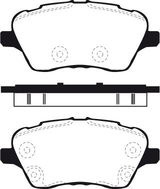 Raicam RA.0990.0 - Гальмівні колодки, дискові гальма autozip.com.ua