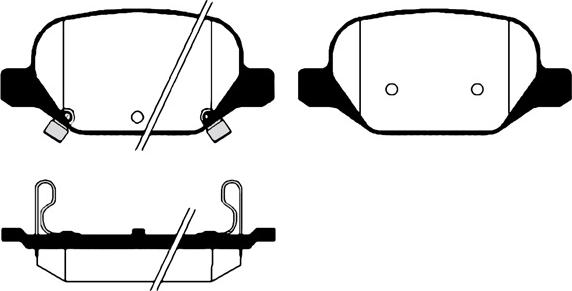 Raicam RA.0959.0 - Гальмівні колодки, дискові гальма autozip.com.ua