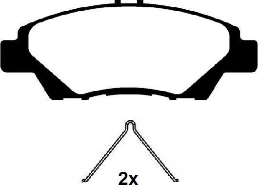 Raicam RA.0985.0K1 - Гальмівні колодки, дискові гальма autozip.com.ua