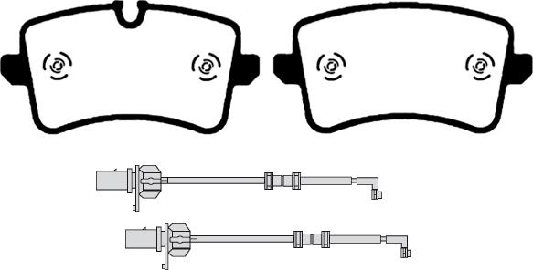 Raicam RA.0931.1 - Гальмівні колодки, дискові гальма autozip.com.ua