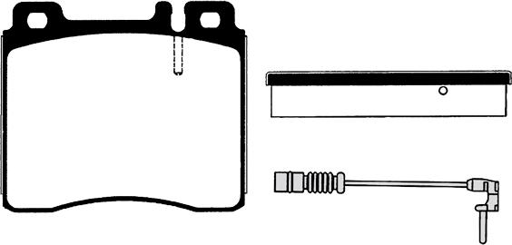 Raicam RA.0497.2 - Гальмівні колодки, дискові гальма autozip.com.ua