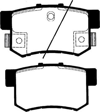 Raicam RA.0460.1 - Гальмівні колодки, дискові гальма autozip.com.ua