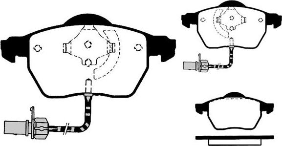 Raicam RA.0428.0 - Гальмівні колодки, дискові гальма autozip.com.ua