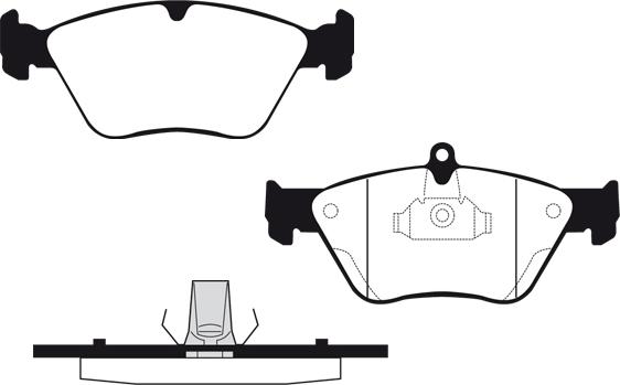 Raicam RA.0541.0 - Гальмівні колодки, дискові гальма autozip.com.ua