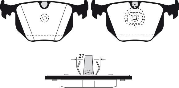 Raicam RA.0554.1 - Гальмівні колодки, дискові гальма autozip.com.ua