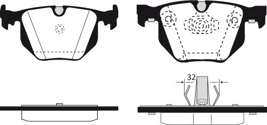 Raicam RA.0554.2 - Гальмівні колодки, дискові гальма autozip.com.ua