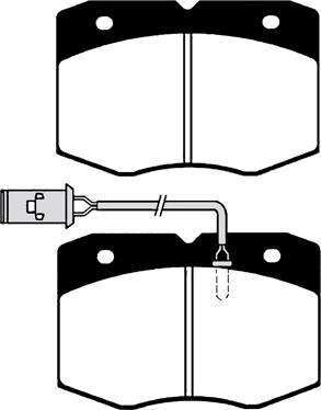 Galfer 20414 - Гальмівні колодки, дискові гальма autozip.com.ua