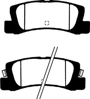 AISIN A2N075 - Гальмівні колодки, дискові гальма autozip.com.ua