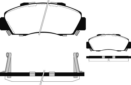Raicam RA.0699.0 - Гальмівні колодки, дискові гальма autozip.com.ua