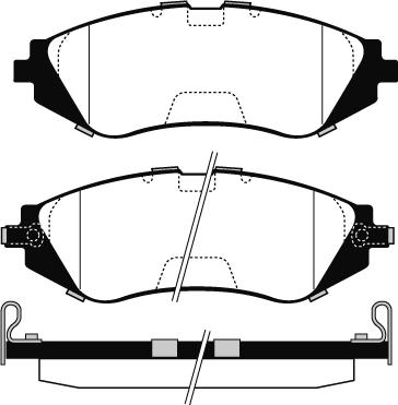 Raicam RA.0645.1 - Гальмівні колодки, дискові гальма autozip.com.ua