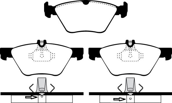 Raicam RA.0654.1 - Гальмівні колодки, дискові гальма autozip.com.ua