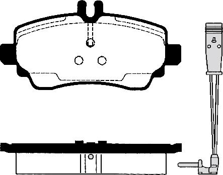 Raicam RA.0656.1 - Гальмівні колодки, дискові гальма autozip.com.ua