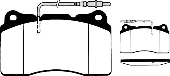 Raicam RA.0604.1 - Гальмівні колодки, дискові гальма autozip.com.ua