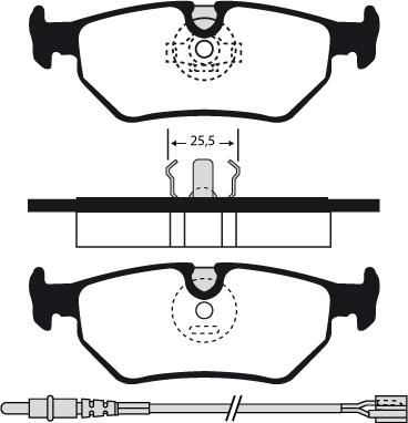 Raicam RA.0616.1 - Гальмівні колодки, дискові гальма autozip.com.ua