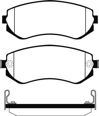 Raicam RA.0613.0 - Гальмівні колодки, дискові гальма autozip.com.ua