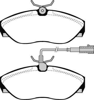 Raicam RA.0617.1 - Гальмівні колодки, дискові гальма autozip.com.ua