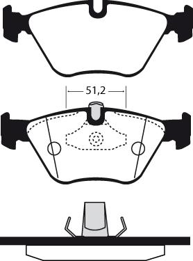 Raicam RA.0632.0 - Гальмівні колодки, дискові гальма autozip.com.ua