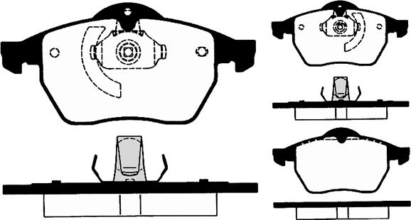 Raicam RA.0673.0 - Гальмівні колодки, дискові гальма autozip.com.ua