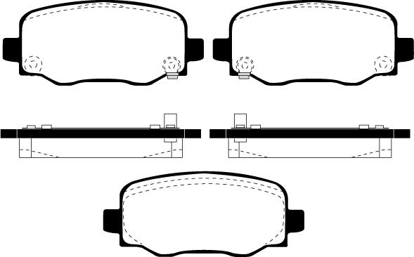 Raicam RA.0109.0 - Гальмівні колодки, дискові гальма autozip.com.ua