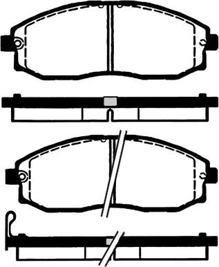 Raicam RA.0856.0 - Гальмівні колодки, дискові гальма autozip.com.ua