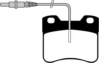 Raicam RA.0343.2 - Гальмівні колодки, дискові гальма autozip.com.ua