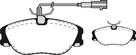 Raicam RA.0352.5 - Гальмівні колодки, дискові гальма autozip.com.ua