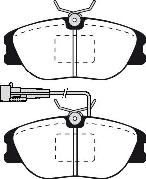 Lemförder 26546 - Гальмівні колодки, дискові гальма autozip.com.ua