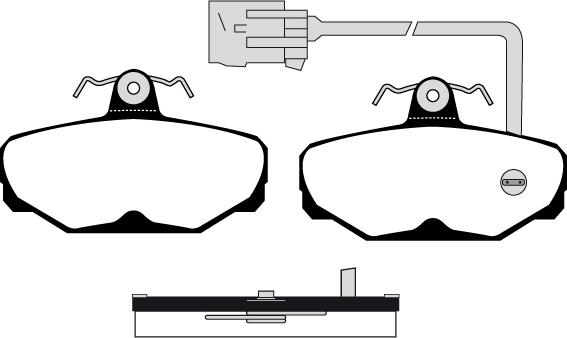 Raicam RA.0319.2 - Гальмівні колодки, дискові гальма autozip.com.ua