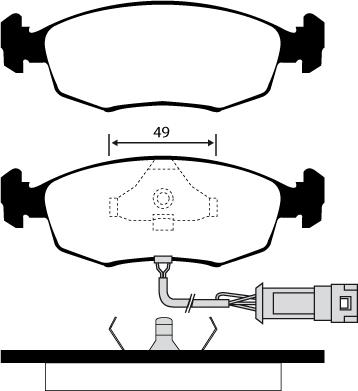 Raicam RA.0318.0 - Гальмівні колодки, дискові гальма autozip.com.ua