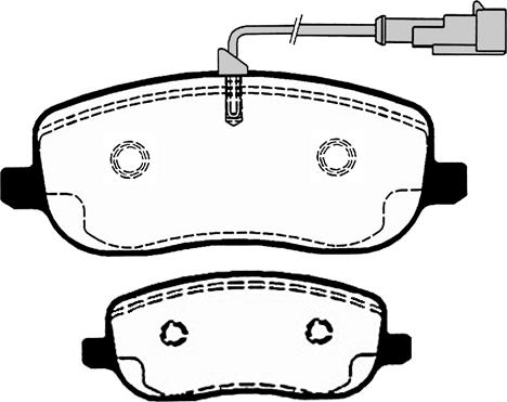 Raicam RA.0796.1 - Гальмівні колодки, дискові гальма autozip.com.ua