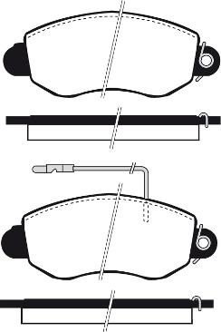 Raicam RA.0757.1 - Гальмівні колодки, дискові гальма autozip.com.ua