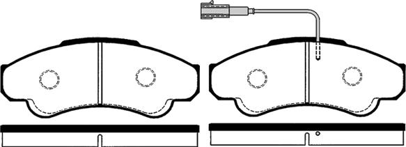 Raicam RA.0774.0 - Гальмівні колодки, дискові гальма autozip.com.ua