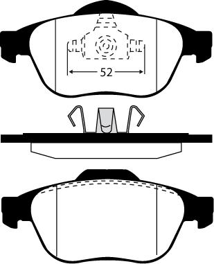 Raicam RA.0770.0 - Гальмівні колодки, дискові гальма autozip.com.ua