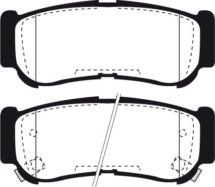 Raicam RA.1054.0 - Гальмівні колодки, дискові гальма autozip.com.ua